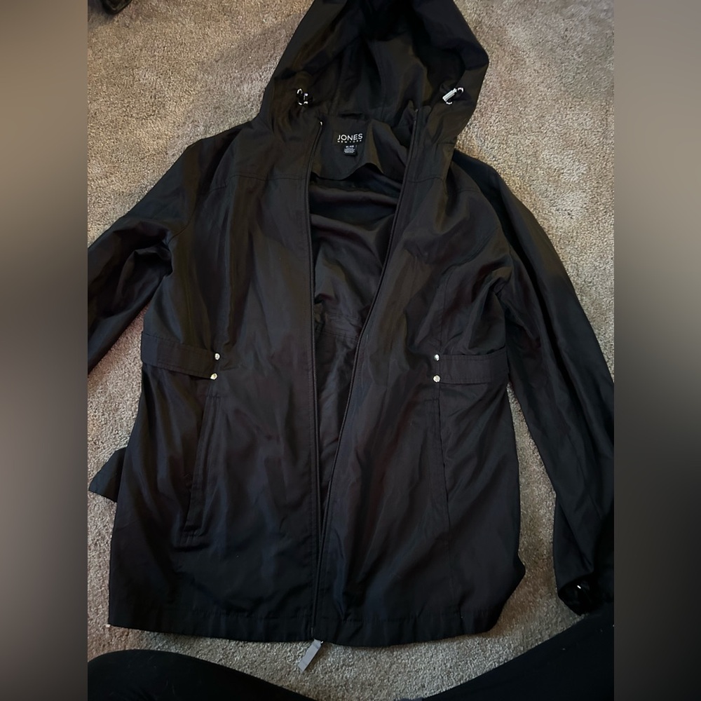 rain jacket, size XL but can be M/L